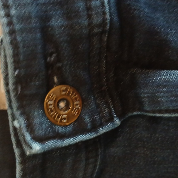 Chico's Dark Blue Ankle Jeans 1.5 US SIZE 10 OR MEDIUM - Picture 5 of 11